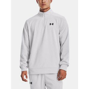 Under Armour UA Armour Fleece 1/4 Zip Mikina Šedá