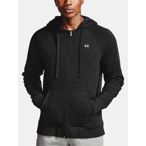 Under Armour UA Rival Fleece FZ Hoodie Mikina Černá