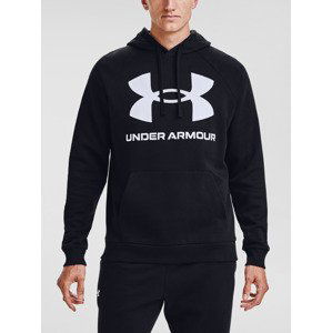 Under Armour UA Rival Fleece Big Logo HD Mikina Černá