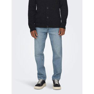 ONLY & SONS Edge Jeans Modrá