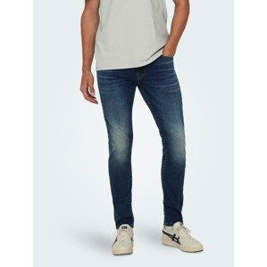 ONLY & SONS Loom Jeans Modrá