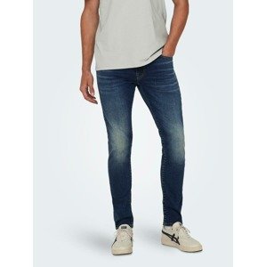 ONLY & SONS Loom Jeans Modrá