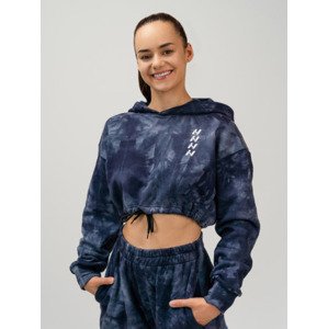 Nebbia Re-Fresh Women’s Crop Hoodie Mikina Modrá