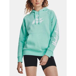 Under Armour UA Rival Fleece Graphic Hdy Mikina Modrá