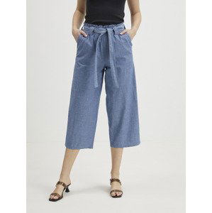 Vero Moda Culottes Modrá