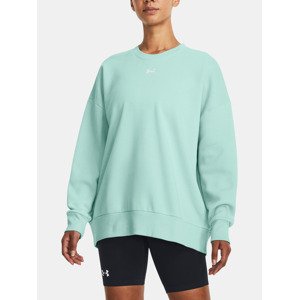 Under Armour UA Rival Fleece OS Crew Mikina Modrá