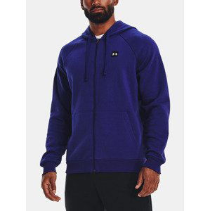 Under Armour UA Rival Fleece FZ Hoodie-BLU Mikina Modrá