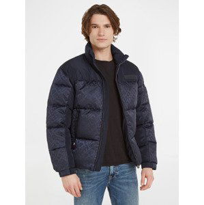 Tommy Hilfiger New York Monogram Puffer Bunda Modrá