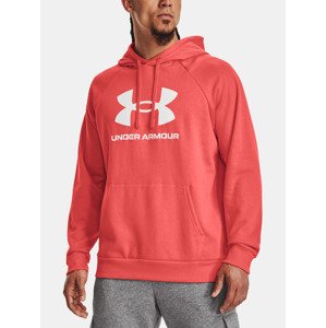 Under Armour UA Rival Fleece Logo HD Mikina Červená