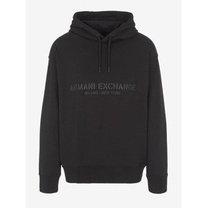 Armani Exchange Mikina Černá