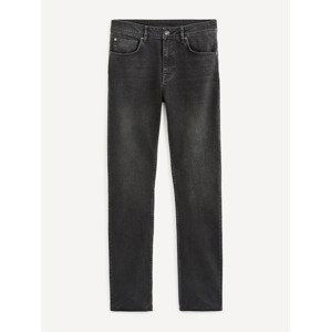 Celio Voblack5 Jeans Černá