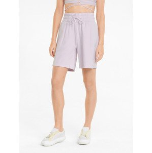 Puma Classics High-Waist Kraťasy Fialová