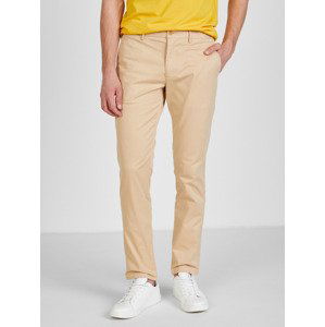 Tommy Hilfiger 1985 Bleecker Chino Kalhoty Béžová