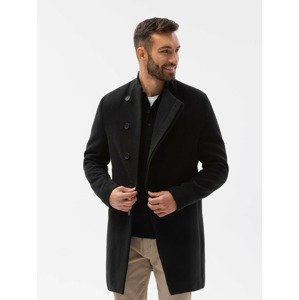 Ombre Clothing Kabát Černá