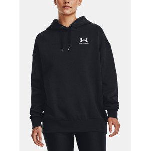 Under Armour Essential Flc OS Hoodie Mikina Černá