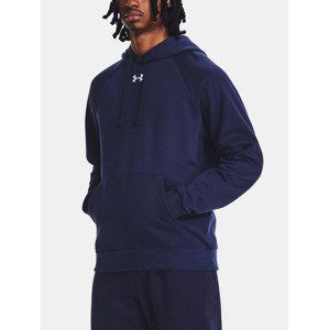 Under Armour UA Rival Fleece Hoodie Mikina Modrá