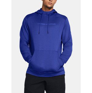 Under Armour UA Armour Fleece Wordmark HD Mikina Modrá