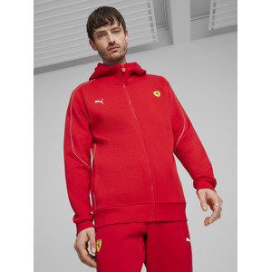 Puma Ferrari Race Hdd Sweat Jkt Mikina Červená