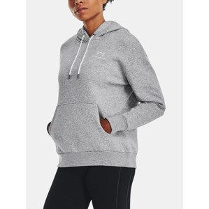 Under Armour Essential Fleece Hoodie Mikina Šedá