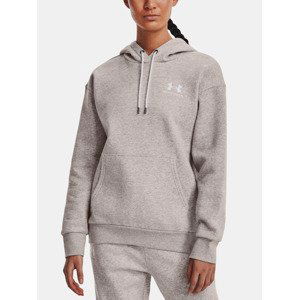 Under Armour Essential Fleece Hoodie Mikina Šedá