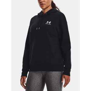 Under Armour Essential Fleece Hoodie Mikina Černá