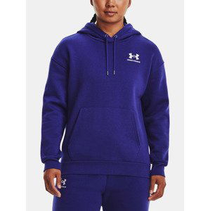 Under Armour Essential Fleece Hoodie Mikina Modrá