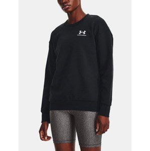 Under Armour Essential Fleece Crew Mikina Černá