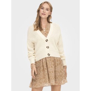 Jacqueline de Yong Justy Cardigan Bílá