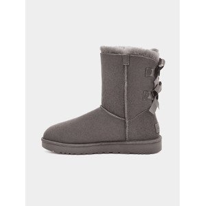 UGG Bailey Bow II Kotníková obuv Šedá