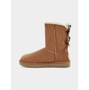 UGG Bailey Bow II Kotníková obuv Hnědá