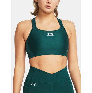 Under Armour UA HeatGear High Sportovní podprsenka Modrá