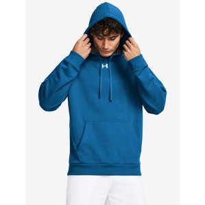 Under Armour UA Rival Fleece Hoodie Mikina Modrá