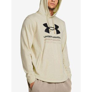 Under Armour UA Rival Terry Graphic Hood Mikina Hnědá