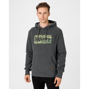 SuperDry Mikina Šedá