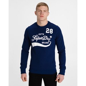 SuperDry Collegiate Mikina Modrá