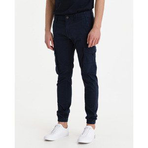 Jack & Jones Paul Flake Akm Cargo Kalhoty Modrá