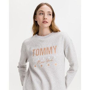 Tommy Jeans Mikina Šedá